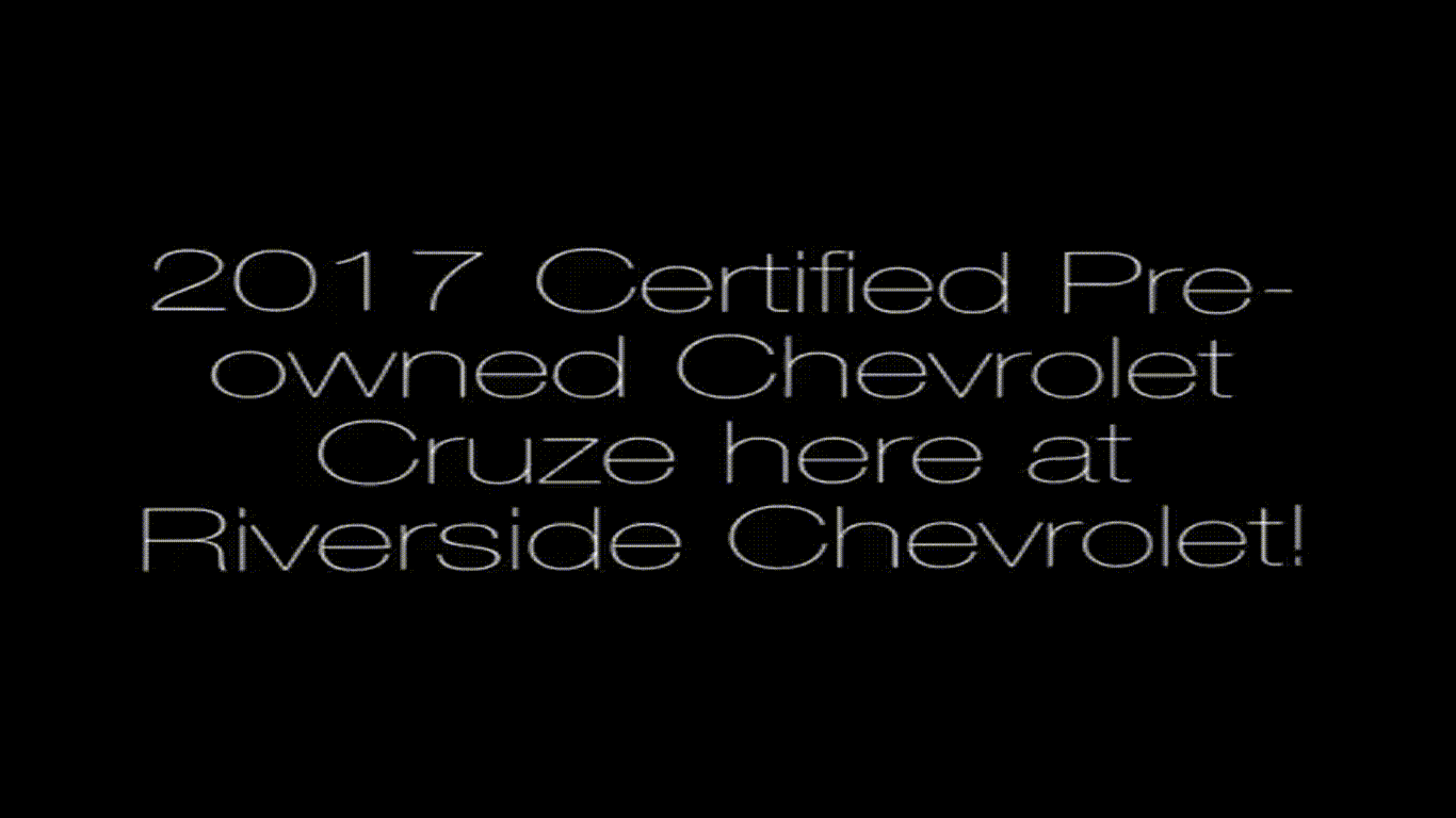 CPO 2017 Chevrolet Cruze
